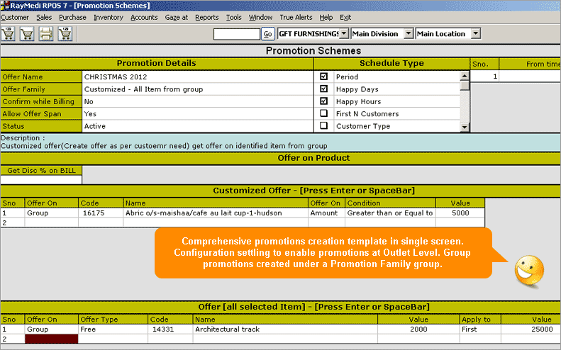 Promotions and Offer Creation