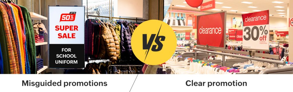 mistakes in retail display design and its solution