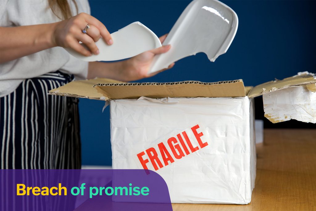 Promises made before delivery not meeting to expectation is a common delivery issue