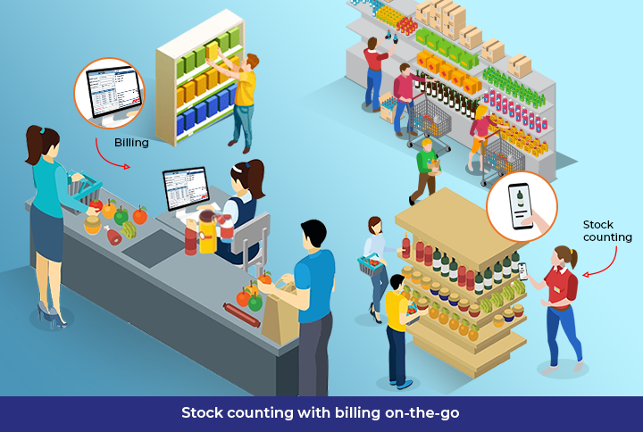 stock take during business hours