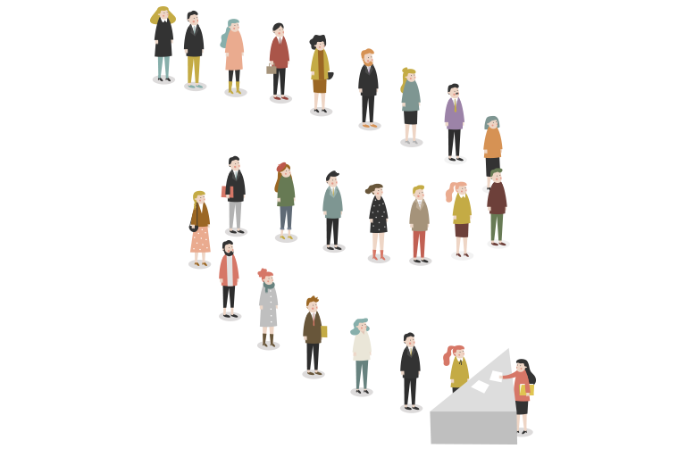 Shorten queue in your sweet shop