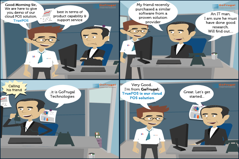 GoFrugal's Cloud POS solution
